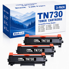 3 Pack TN730 Toner Cartridge  Replacement for MFC-L2690DW HL-L2370DW picture