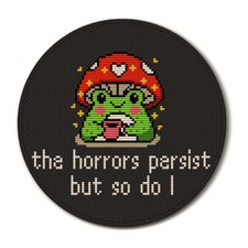 Frog Mouse Pad, Funny Cute Horror Mousepad, Fun Desk Accessories picture