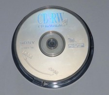 Sony 23-Pack 4X CD-RW Rewritable CD Discs 700MB — Not Sealed —  picture
