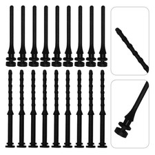 Durable Silicone Rubber Computer Case Fan Screws Anti-Noise Anti-Vibration Black picture