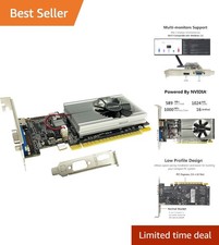 Compact GeForce GT 210 Graphics Card: 1GB DDR3, HDMI, VGA – Perfect for Editing picture