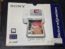 Sony PictureStation DPP-FP70 Digital Photo Printer White Open Box Complete NIB picture
