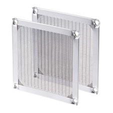2Pcs, 120mm Computer Fan Filter Grills Stainless Steel Mesh Dustproof Case Cover picture