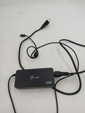 J5create 108W USB-C Super Charger Laptop Power Adapter Black 20V 15V 12V PD picture