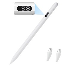 ELECOM Touch Pen Stylus Pen with Digital Indicator P-TPACST06WWH picture