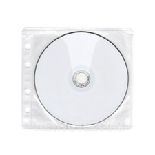 1,000 CD DVD Blu-Ray Disc Double Sided Wallet Refill Plastic Sleeve Insert picture