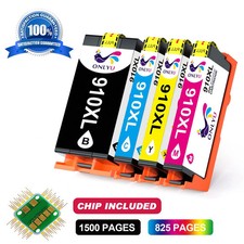 4pk 910XL Ink Cartridges for HP OfficeJet Pro 8010 8015 8020 8021 8022 8025 8028 picture