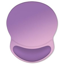 Smooth Surface Ergonomic Mouse Pad with Non-Slip Base - Pain Relief Design picture