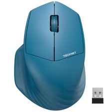 TECKNET Wireless Mouse, 2.4GHz Computer 3 Adjustable DPI Silent Blue picture