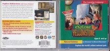 Vintage The Learning Company Explore Yellowstone(PC, 1997, Windows 3.1/95 & Mac) picture