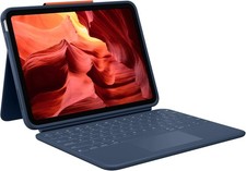 Logitech Rugged Combo 4 Touch Keyboard Case iPad 10th Gen Classic Blue picture