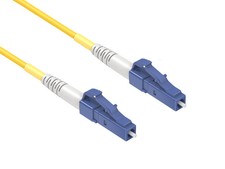 OS2 LC/UPC to LC/UPC Simplex Corning Fiber Optic Cable SingleMode 9/125 OFNR picture