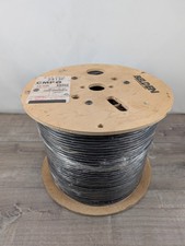 Belden CAT6 2413F CMP 4PR 23 AWG Cat 6 1000ft Black picture