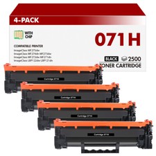 4PK CRG 071H Toner For Canon 071H ImageClass MF272dw MF273dw MF274dn LBP122dw picture