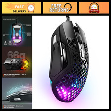 Ultra-Lightweight RGB Gaming Mouse - Water Resistant, 18K DPI Optical Sensor, Ho picture