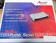 AirLink Plus 3-Port Printer Server 2 Parallel 1 USB Port APSUSB2 NIB New picture