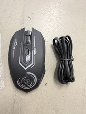 NEVER USED Uhuru Wired Gaming Mouse, 3200 Max DPI, 6 Buttons, Optical Multicolor picture