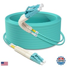 Yunsufiberpro OM3 Multimode Duplex Fiber Cable 50m LC to LC 50/125 picture