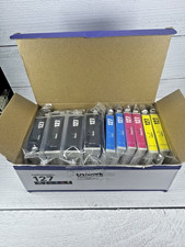 Uniwork 127 Ink Cartridge 10-Pack 4 Black 2C 2M 2Y Epson WorkForce picture