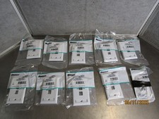 10 Panduit NK2FWHY Net Key 2 Position Faceplate picture