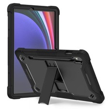 For Galaxy Tab S10 Lite/ S10 FE/ S9 Fe Case, shockproof hybrid impact Stand BKBK picture