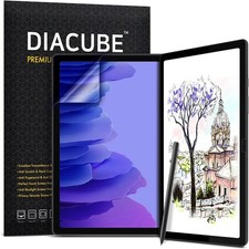 1+1 Pack For Galaxy Tab A7 10.4, Matte Anti Glare Screen Protector with Blue Lig picture