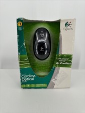 [NEW SEALED] Logitech Cordless Optical Mouse 910-000132 USB / PS2 in Box picture
