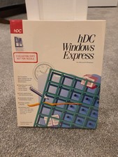 Vtg Sealed 90's hDC Microsoft Windows Express 5.25