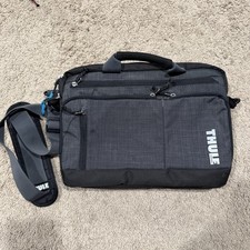 Thule Sweden Straven 13 Inch Laptop Macbook Deluxe Bag Gray & Black picture