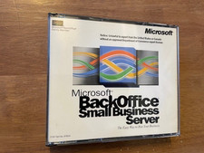 Microsoft BackOffice Small Business Server 4.0 software w/ key 1997 Windows picture