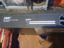 SMC 1016DT, EZ Switch 16 Port 10/100  Network Switch, (EZNET-16SW) Pre-Owned picture