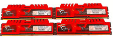 Gskill Ripjaws X 32GB DDR3 XMP RAM Kit x4 8GB PC3-12800 CL10D Memory Tested picture