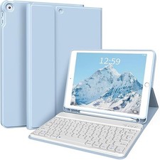 WIRELESS KEYBOARD CASE 10.2 INCH SKYBLUE Detachable Wireless Bluetooth Keyboard picture