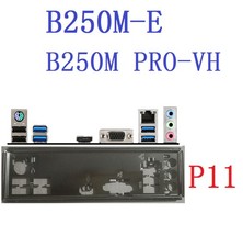 Backplate For MSI B250M PRO-VH, B250M-E Motherboard IO Shield plate i/o O Shield picture