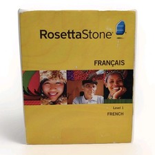 NEW Rosetta Stone FRENCH Level 1 Set for PC Windows & Mac Version 3 Language  picture