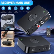 3in1 Bluetooth 6.0 Transmitter Receiver Audio Music Adapter 3.5mm AUX RCA USB picture