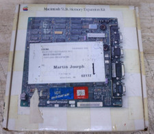 Nice Used Macintosh 512K Motherboard Memory Expansion Kit W/ Original Box - USA picture