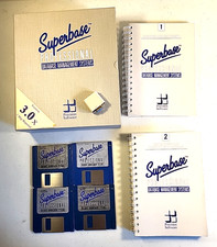 Superbase Professional, Commodore Amiga software / 2 books + 4 disks *UNTESTED* picture