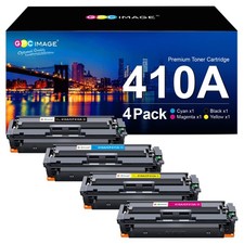 GPC Image Compatible Toner Cartridge Replacement for HP 410A CF410A CF411A CF412 picture