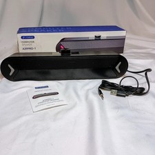 Lenrue  BLACK  A39Pro-1 Computer Speaker, HiFi Sound , New, Open Box picture