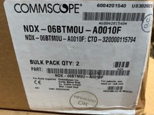 (2 Pack) Commscope NDX-06BTM0U-A0010F TERMINAL FIBER INDEXING 4 PORT 10' (NEW) picture