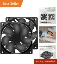 Durable 120mm Fans with 2-Pin Connector - Perfect for Desktops & Appliances picture
