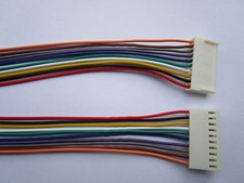 15 pcs 2510 2.54mm Pitch 10 Pin Female Connector w/ 26AWG 300mm 12