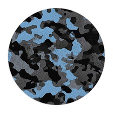 Blue Black Camo Mouse Pad | Camouflage Desk Mat picture