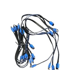 9pack SATA Cable III 6Gbps Straight HDD SDD Data Cable with Locking Latch 15 in picture