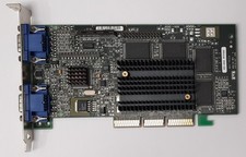 Matrox Millennium G400 AGP Graphics Card (G4+MDH4A32G, Dual VGA, 32MB, Retro, 1999) picture
