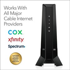 NETGEAR Nighthawk Multi-Gig Cable Modem CM2000 - Compatible with All -  Black picture