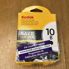Kodak 10B Black Ink Cartridge New Factory Sealed Genuine OEM -CAT 116 3641- NIB picture