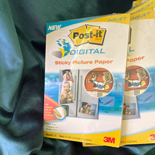 7 Post-it Printer Photo Paper 4x6 Matte Inkjet 25 Sheets SP4625 , 7 PACKS  picture