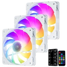 SA-140 3-Pack 140mm Addressable & Motherboard Sync Computer PC Cooling Fans picture